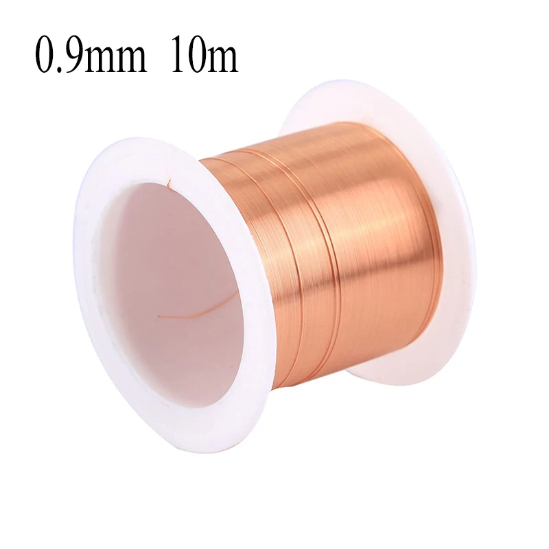 Spulen-Kupferdraht, 0,1 mm, 0,2 mm, 0,3 mm, 0,4 mm, 0,5 mm, 0,6 mm, 0,7 mm, 0,8 mm, 1,20 mm, Kabel, Kupferdraht, Magnetdraht, emaillierter Kupfer-Wickeldraht