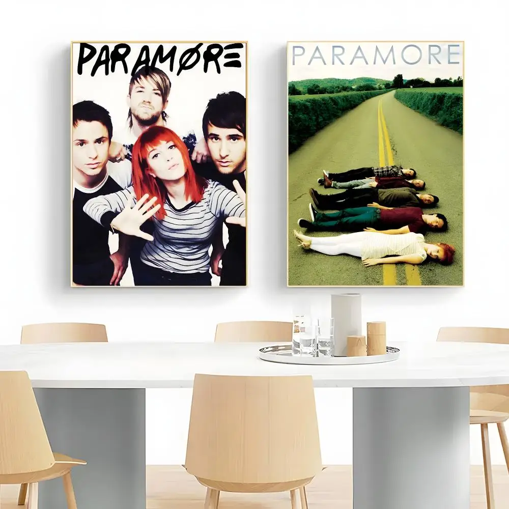 energetic band P-Paramore Poster Wall Art Print Decorative Mural Home Decor Gift Unframed