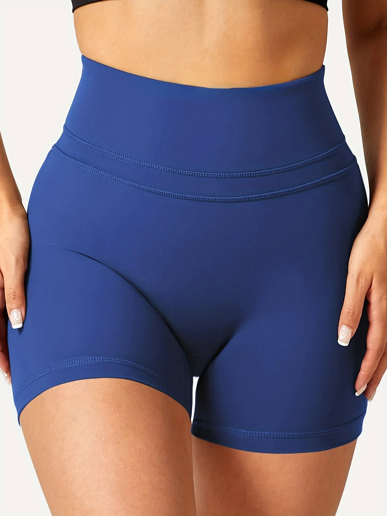 Workout Shorts For Women, High Waist Running Scrunch Gym Yoga Biker Shorts, Women\'s Activewear