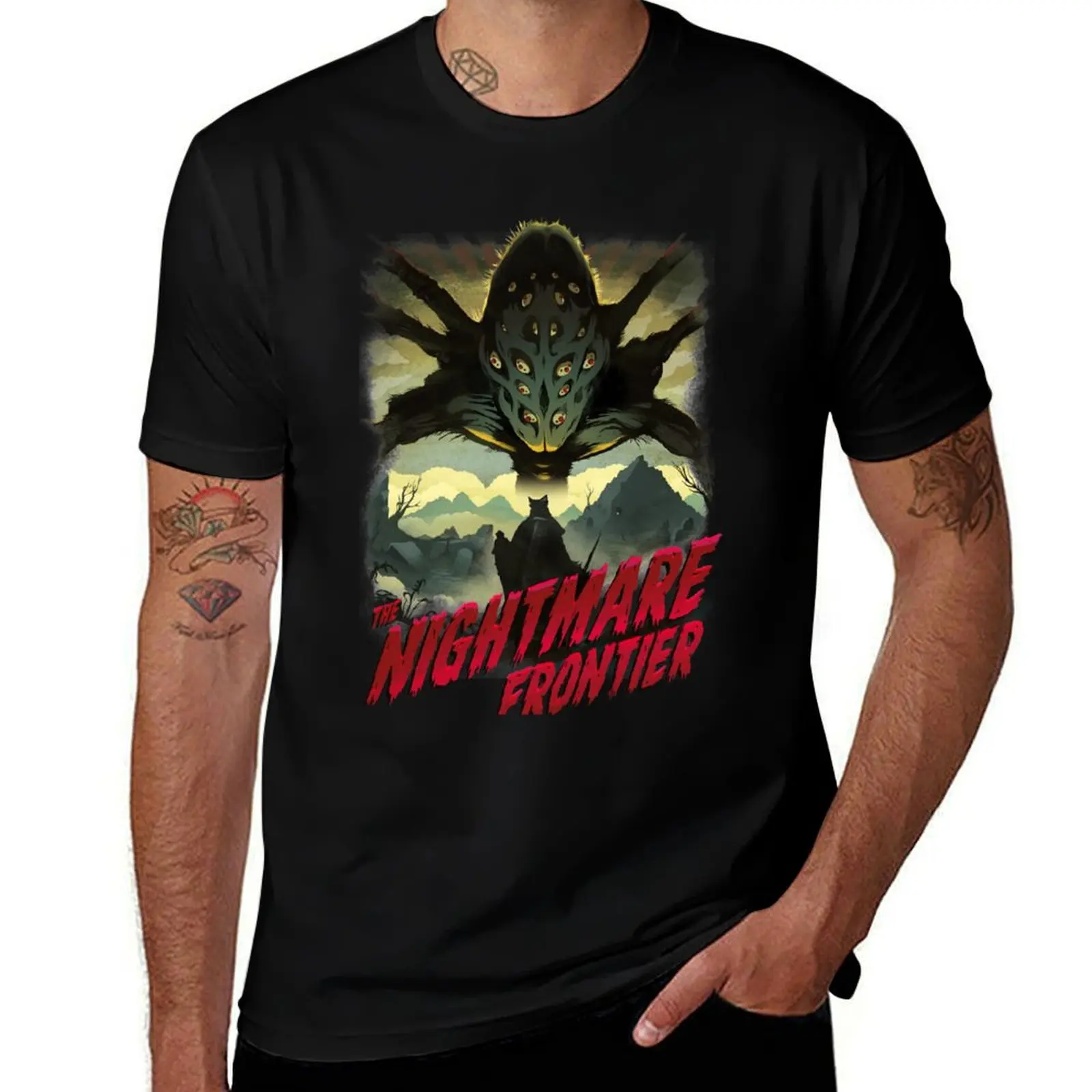 

THE NIGHTMARE FRONTIER T-Shirt aesthetic clothes hippie clothes quick drying Personalized t-shirt mens t shirt graphic