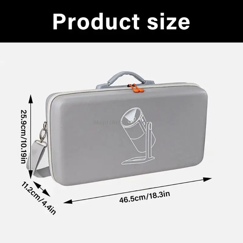 Durability Dustproof Scratch Resistant Projectors Travel Bag With Padded Interior And Handle For Play6 Outdoor Protections