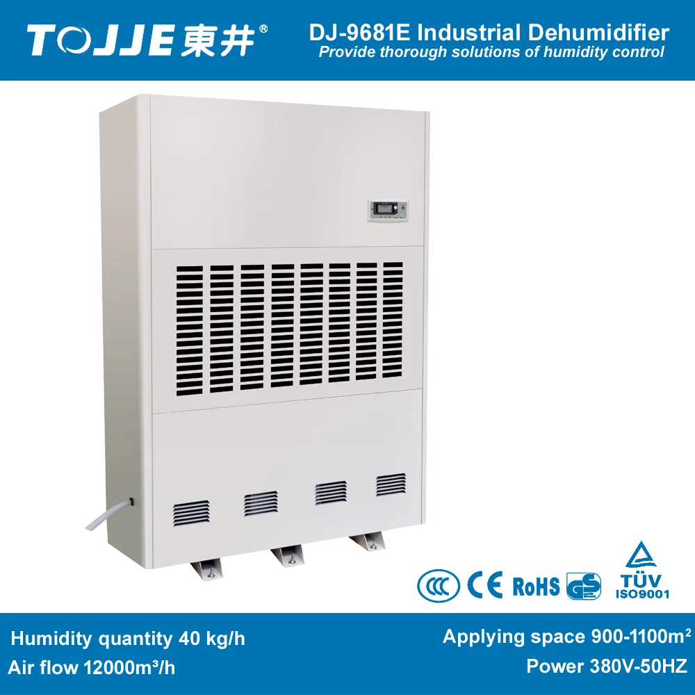 TOJJE 960L/D مزيل رطوبة القناة لهندسة الدفاع محطة السكك الحديدية إلكترونيات الصناعة الكيميائية عالية الكفاءة