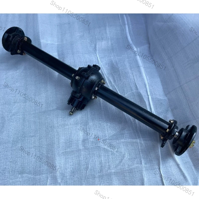 Four-wheeled steel pipe car go-kart accessories modified differential rear axle shaft drive rear axle frame