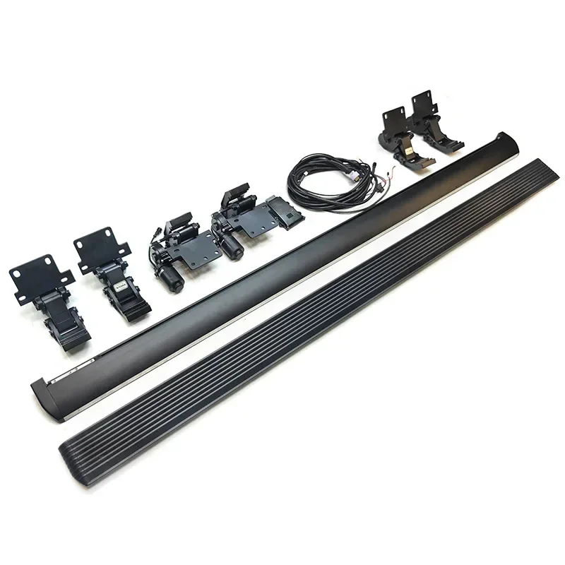 Electric pedal dedicated intelligent get on and off welcome pedal automatic telescopic