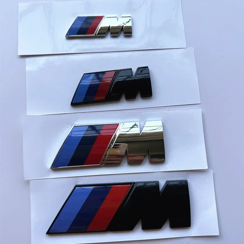 ABS Car Decals Emblem Rear Trunk Stickers for BMW M Power M3 G01 G30 X1 X3 M5 E36 E39 E46 E30 E90 F10 F20 F30 X5 F52 F22 Styling