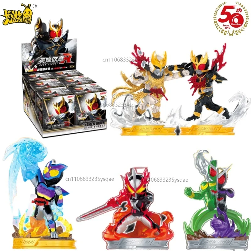 kayou-genuino-mascarado-piloto-cartao-heroi-brasao-serie-boneca-selo-animacao-dos-desenhos-animados-jogo-colecao-periferico-criancas-brinquedo