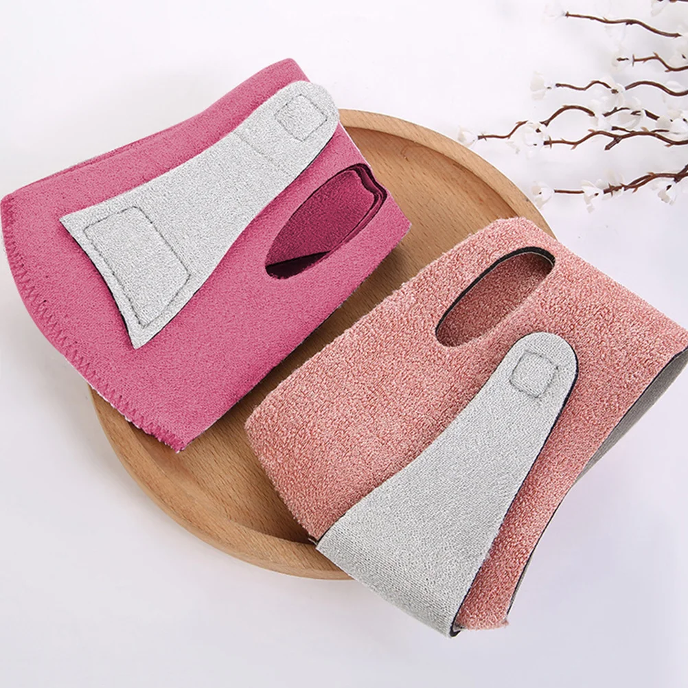 Cintura di sollevamento per maschera riduttore doppio mento Fascia rassodante Elastica per sollevamento mento viso morbido