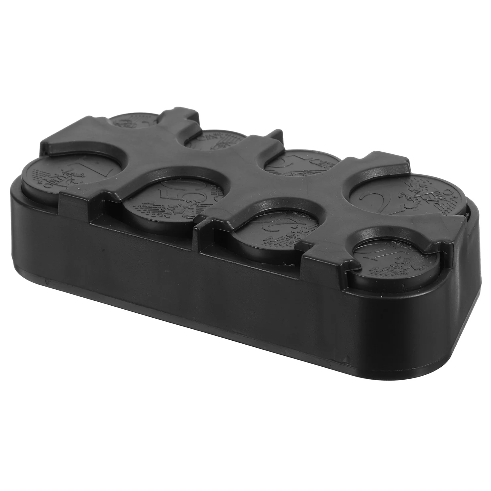 Plastic Box Large Capacity Waterproof Reusable Organizer Compact Lightweight Desk Holder Portable Container For Cash Countertop