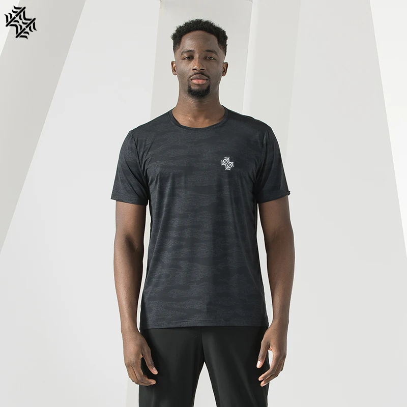 SBWL-T-shirt en soie glacée à séchage rapide pour homme, course à pied en plein air, loisirs, randonnée, entraînement sportif, haute qualité, décontracté, Y