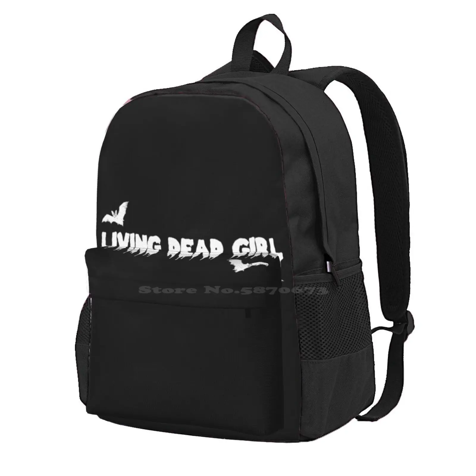 Lebende tote Mädchen heißen Verkauf Schult asche Rucksack Mode Taschen lebende tote Mädchen Sheri Mond Zombie Rob Horror Gothic Grunge Pastell