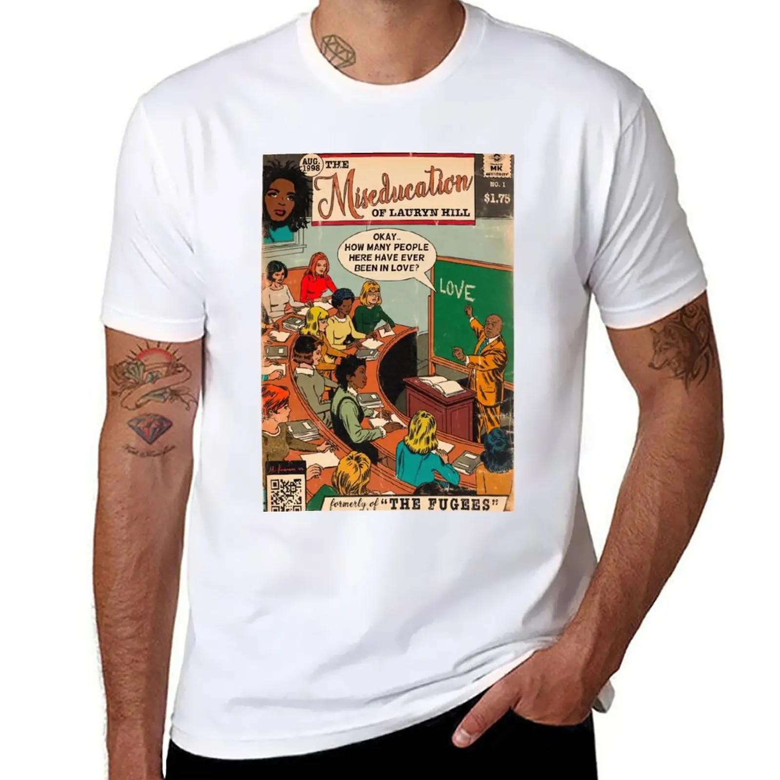 

New The Fugees Love Of Lauryn Hill T-Shirt t shirt man cute tops hippie clothes black t shirts for men