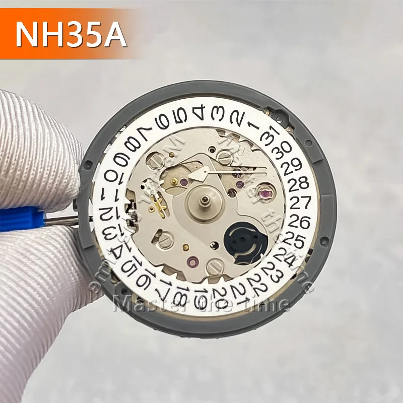 Japanese New NH35A Automatic Mechanical Watch Movement Single Date Calendar Parts for Watch Repair