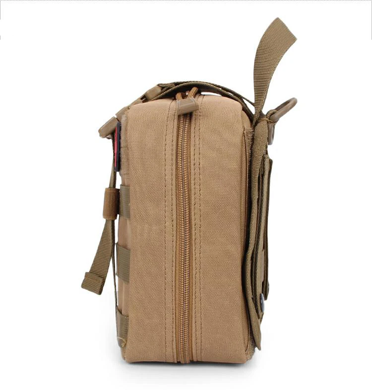 Bolsa Médica EDC MOLLE IFAK, Kit de Primeros Auxilios de Emergencia para Supervivencia al Aire Libre, para Camping, Senderismo, Pesca, Caza, Viajes