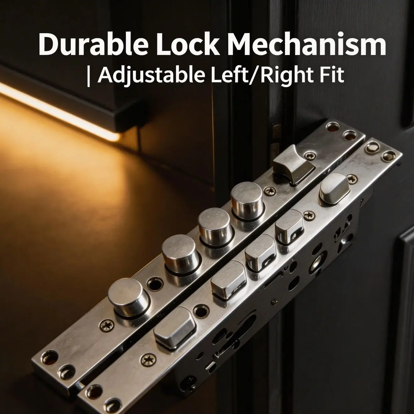 

High Security Anti-Theft Door Lock Cylinder Body for Wooden Doors Single Tongue Mute Home Lock with Heavy Spring