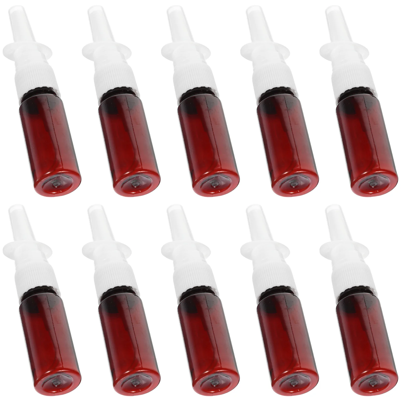 

10 Pcs Nasal Spray Bottle Small Fine Mist Cleanser Handwashing Fluid Mini Travel Bottles