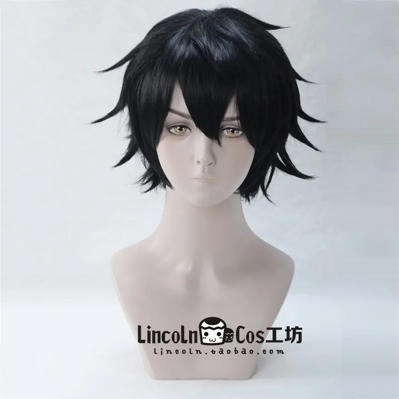 Anime  Hypnosis Mic -Division Rap Battle- Ichiro Yamada Cosplay Wig Halloween Carnival Party Props Synthetic Hair + Wig Cap