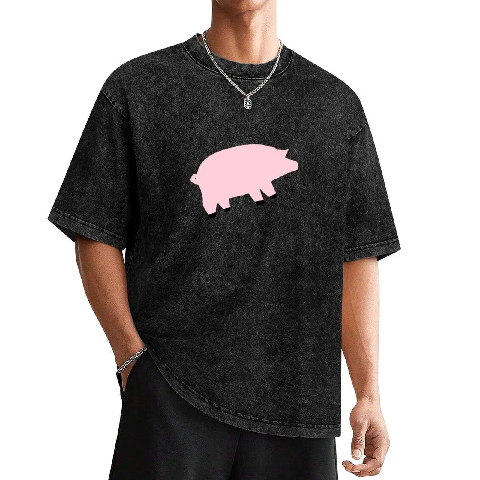 Floyd Pig Minimal T-Shirt basketball graphic tees tops tshirts for men