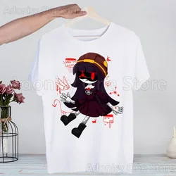 Murder Drones Fashion Man Tshirt Summer Fashion T-shirt Casual White Funny Cartoon Print T-shirt Hip Pop Tops tee