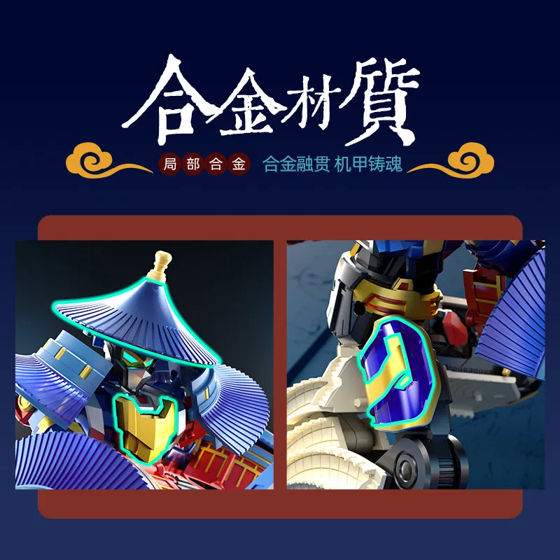 Nuovo LIJIANG XT-1952 Tempio del Cielo Edificio Transfomazione Robot Cina Tian Tan Action Figure Modello Collezione Giocattolo Regalo