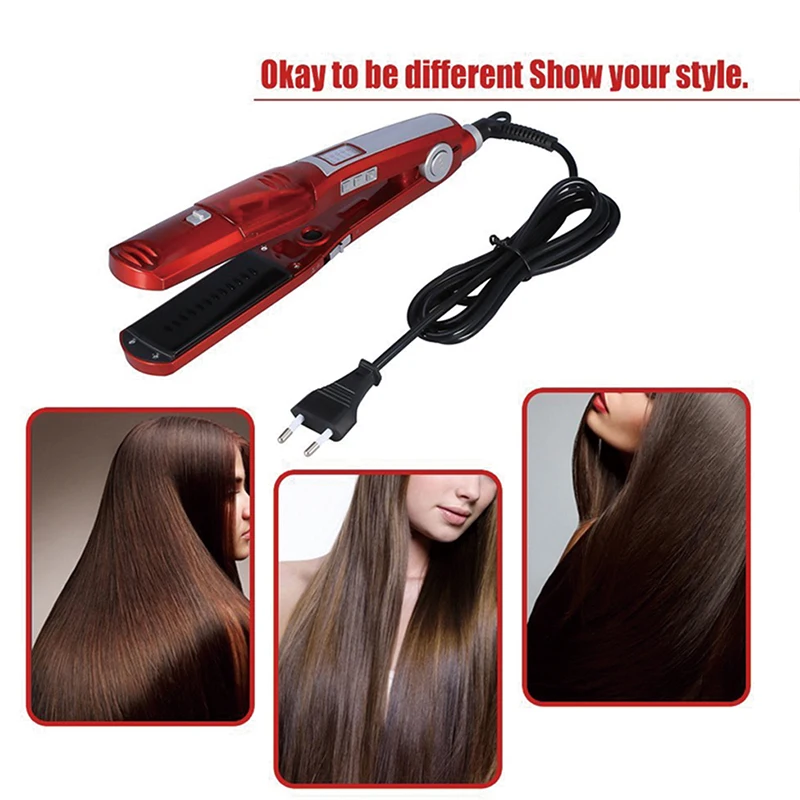 Best-selling portable steam moisturizing straightening hair dryer - dual function for both drying and moisturizing.