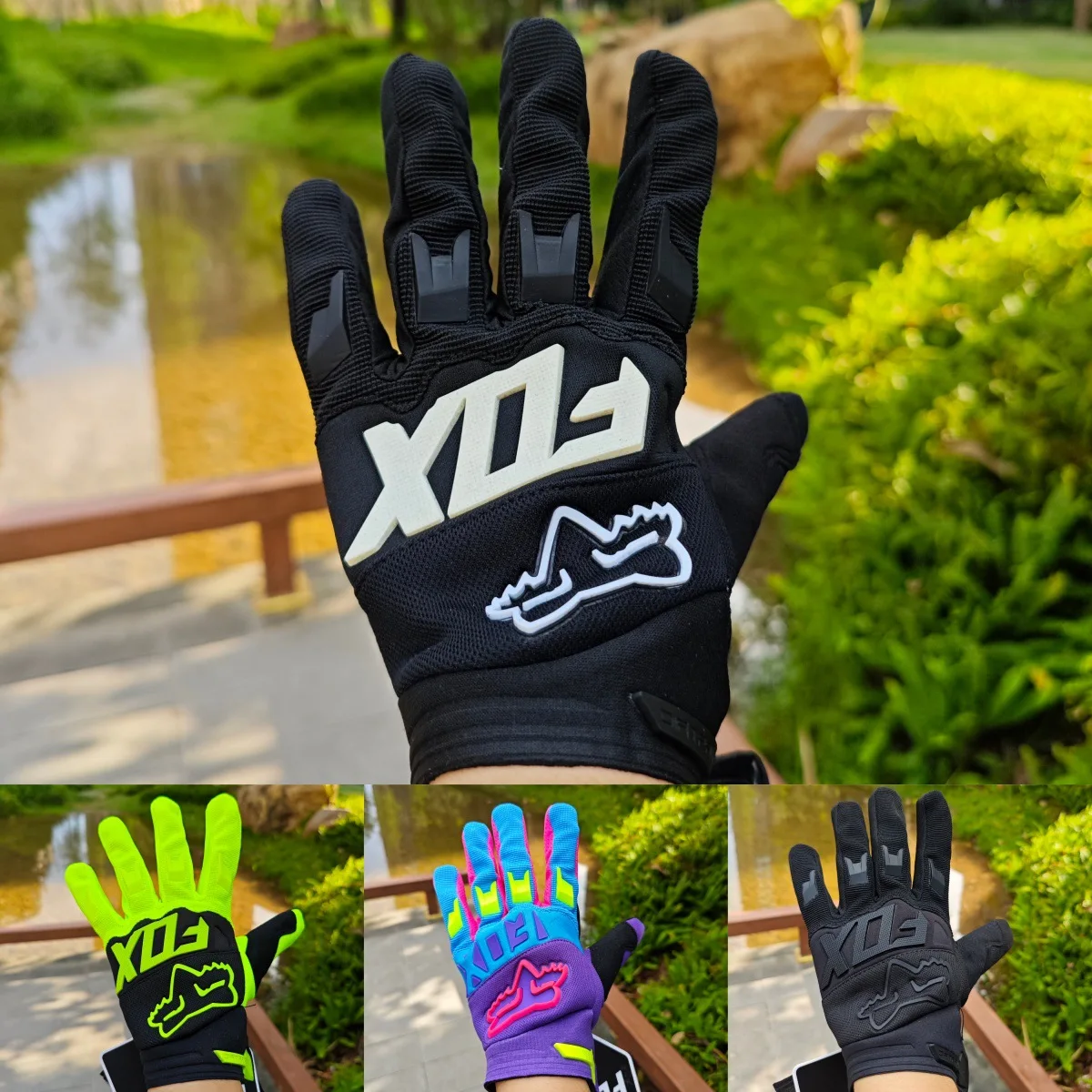 Guanti da pesca per protezione solare all'aperto Guanti lunghi da motociclista antiscivolo resistenti all'usura Guanti sportivi da ciclismo unisex