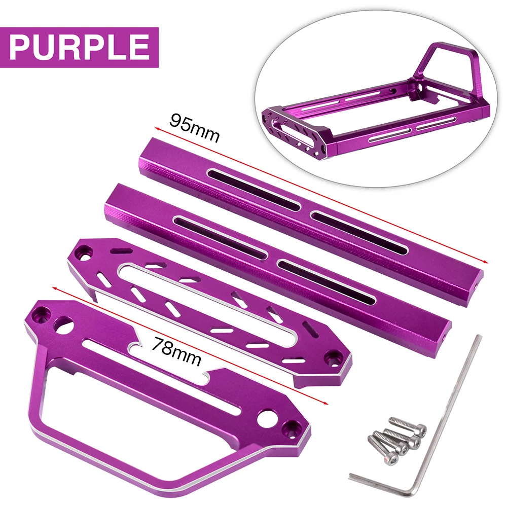 Support de protection d'émetteur 9IMOD pour Flysky Noble NB4, poignée de transport, cadre d'écran de contrôleur, pièces de mise à niveau blindée