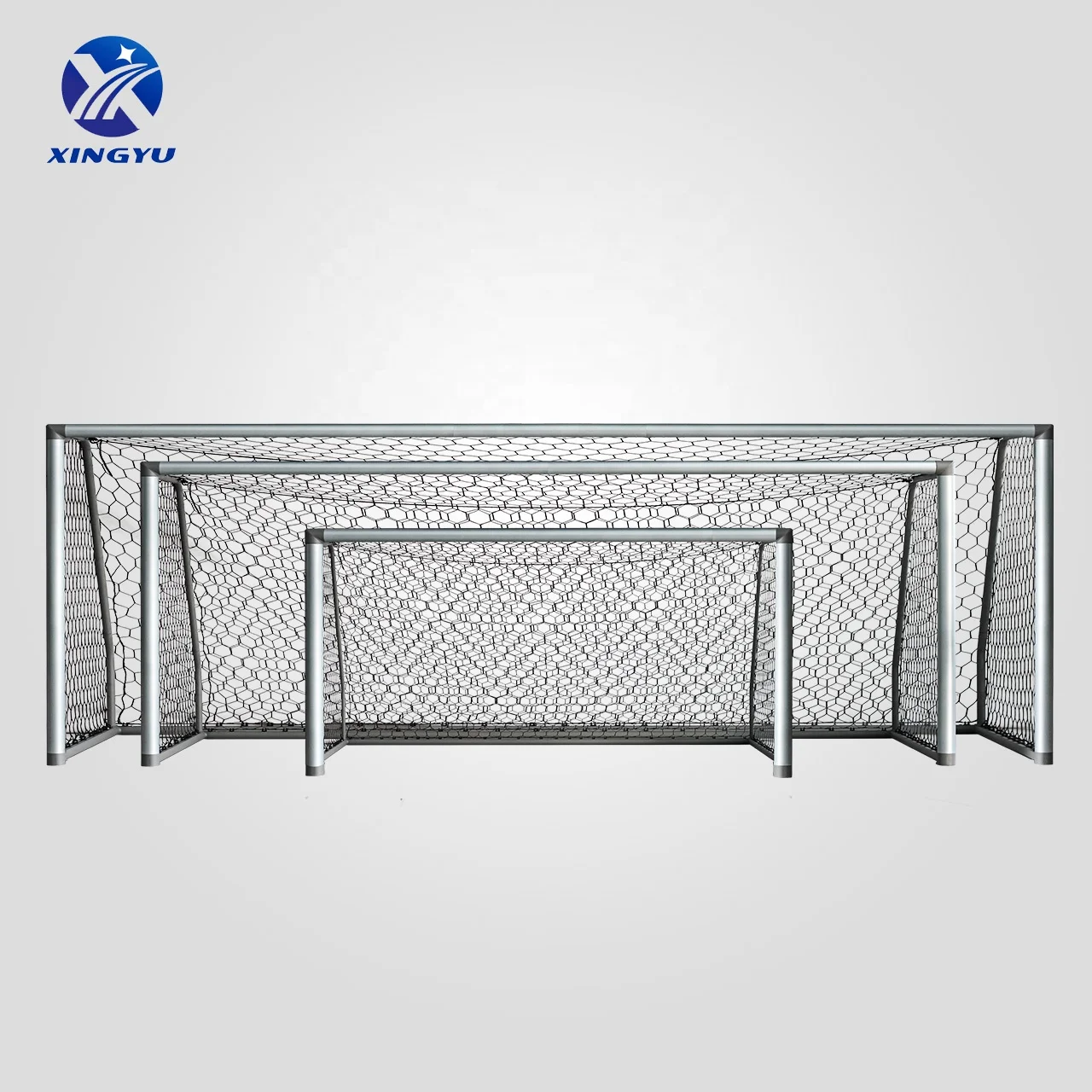 8x24ft 알루미늄 금속 풋살 목표 축구 훈련 야외 축구 목표