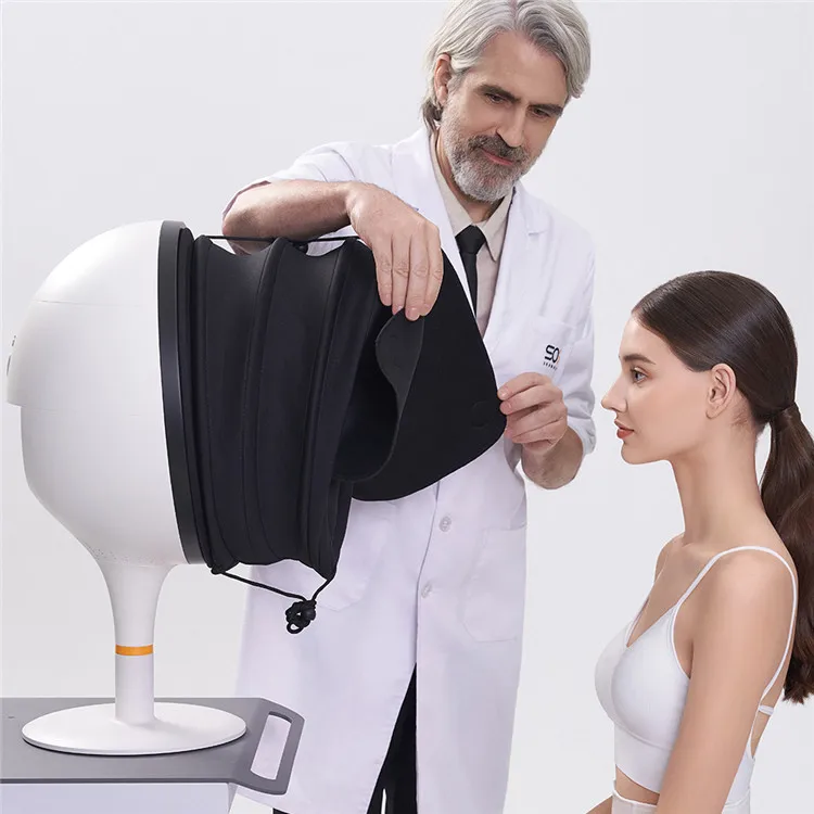 3D Mirror Face Analysis System Skin Tester Analyzer Scanner Facial Skin Analysis Machine