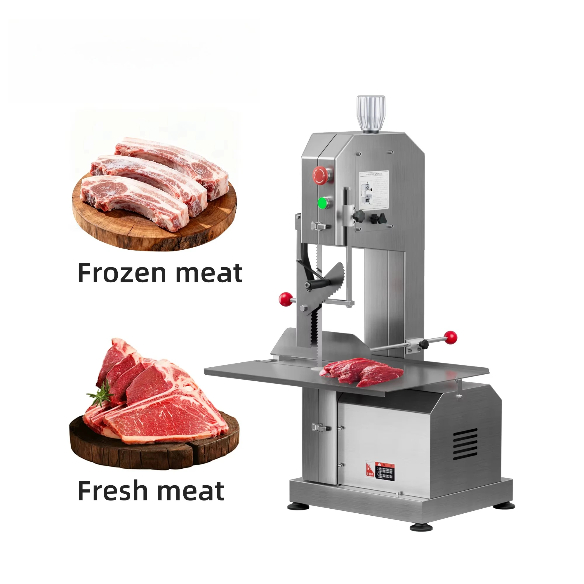 

Commercial Electric Meat Slicer Efficient Bone Cutting Machine For Frozen Fish & Ham For Meat & Bone Separation