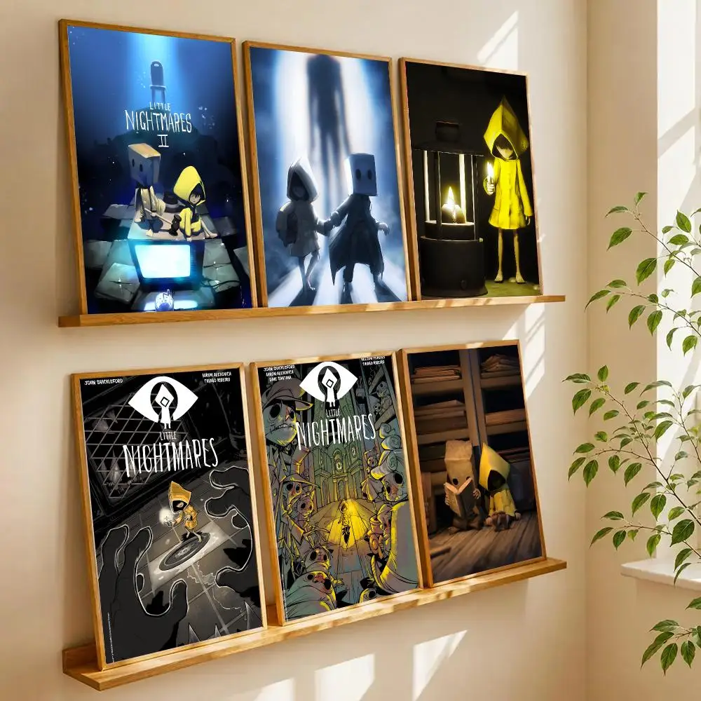 L-Little Nightmares Poster Wall Art Print Art Suitable For Living Room Bedroom Bar Parlor Home Decoration Gift