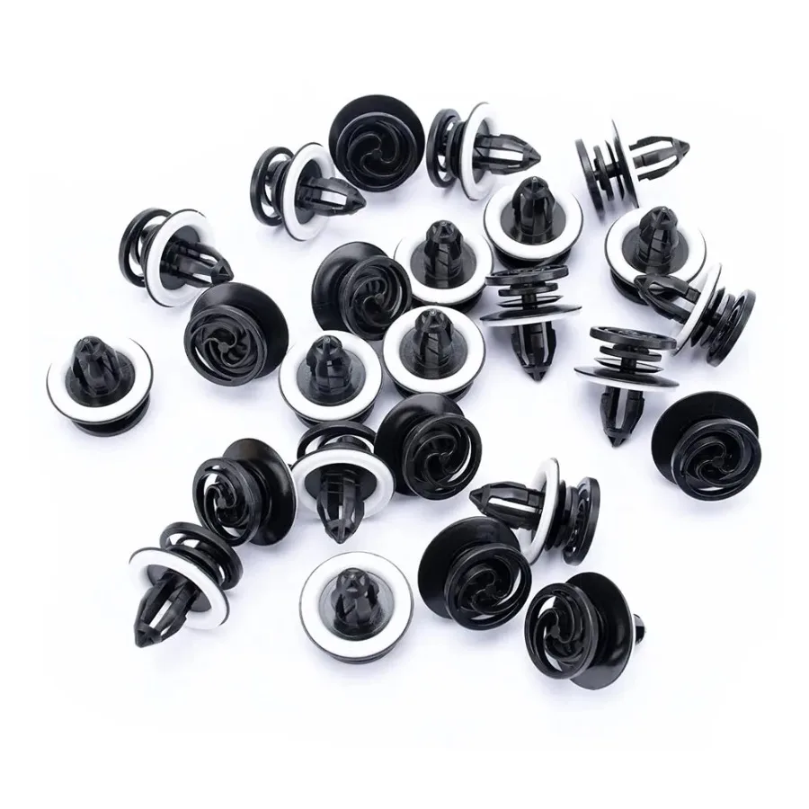 10x Car Door Trim Panel Rivets Fastener Push Retainer Clip Interior Auto Car Door Sealer Fastener Clips for Audi SEAT VW SKODA