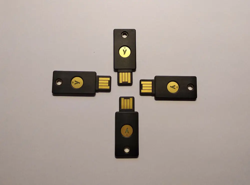 Yubikey Yubico 5 NFC USB A Security Key