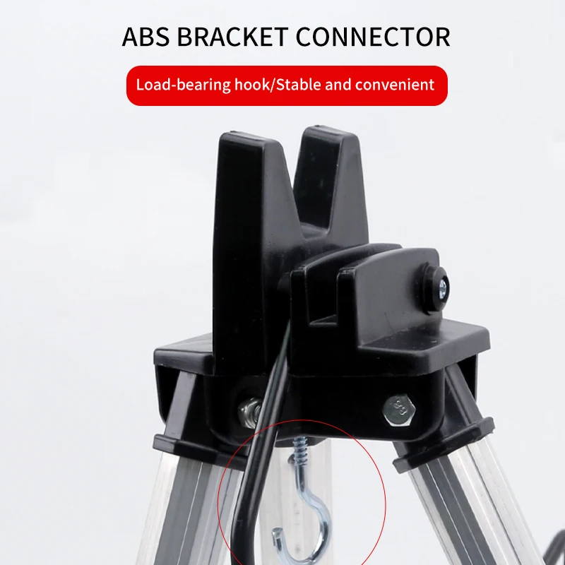 Sideny-Telescopic Bracket Holder,Sea Pole Support Frame, 3-Fold Fishing Rod Rest Base, Fishing Rod Load-Bearing, Tripod Stand image 3