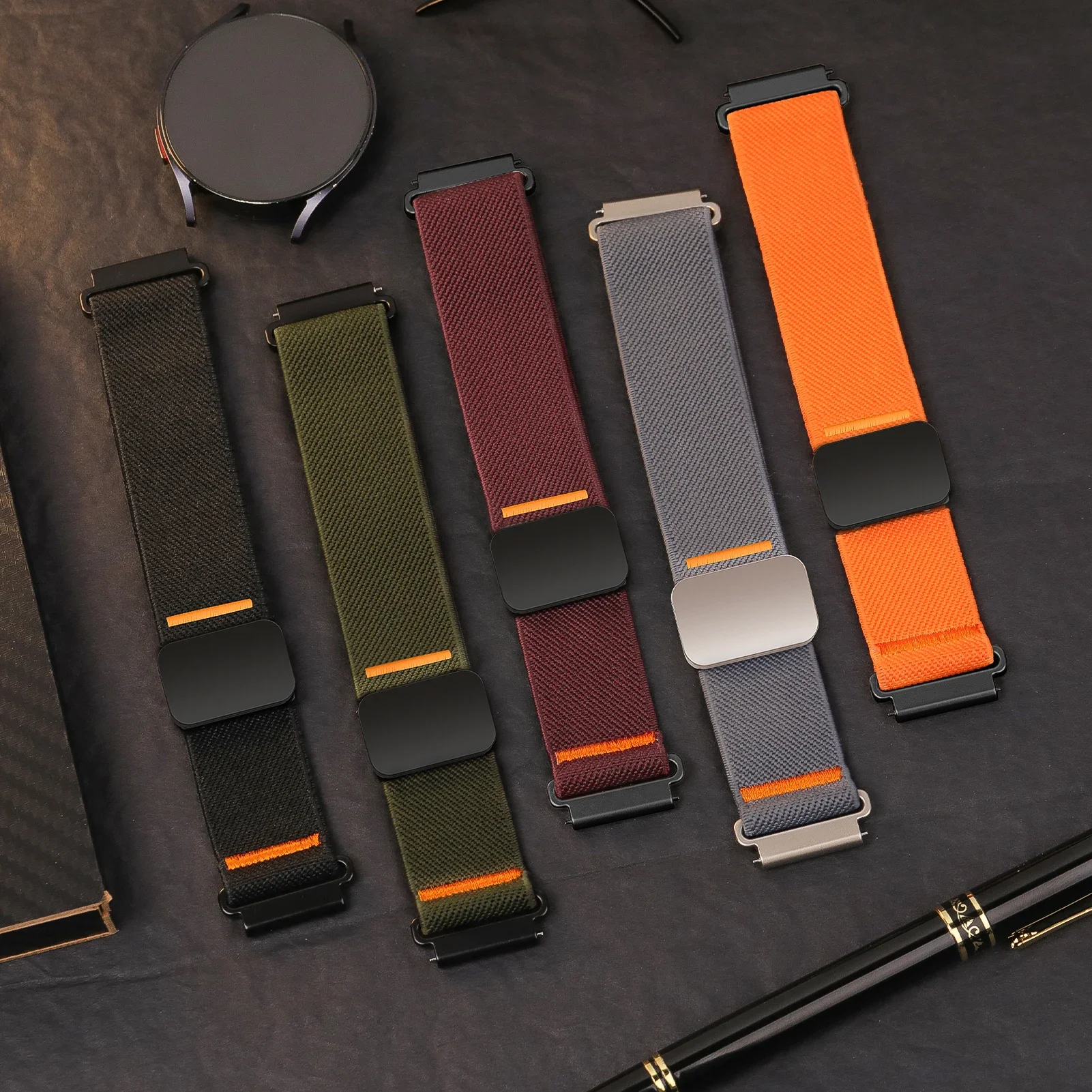 

Нейлоновый ремешок для часов 20 мм 22 мм для SUUNTO RACE Run/S, магнитный браслет для SUUNTO VERTICAL/Ocean/5 9 PEAK/3, спортивный браслет для фитнеса