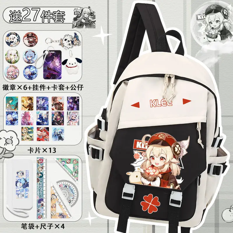 

Genshin Impact Venti For Third To Sixth Grade Elementary And Middle School Students Versatile Large Capacity Boys' Backpack Ani