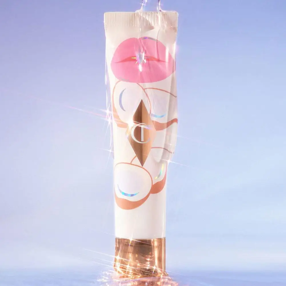 Charlotte/tilbury Jelly Lip Gloss High-Shine Plumping Lip Gloss No-Sticky Hydrating Volumizing Vitamin E for Daily Wear