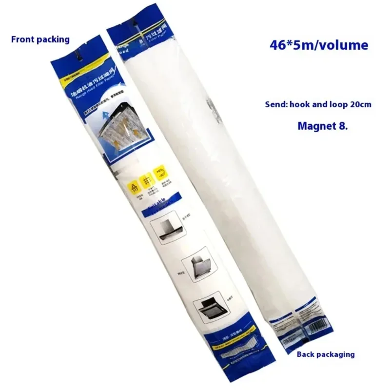 Universal Range Hood Filter Non Woven Oil Absorption Paper Durable Sticker - view 6