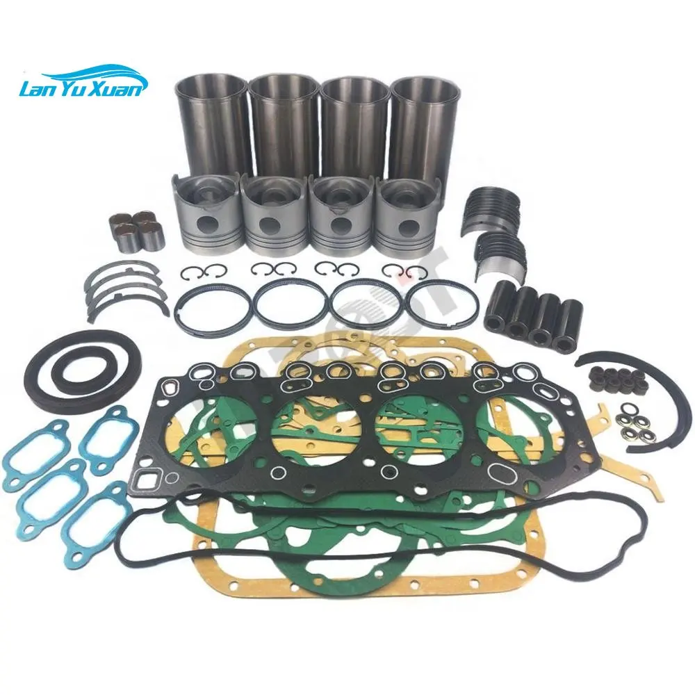 Nieuwe HA Revisie Motor Rebuild Kit voor Mazda HA T3000 3.0L Motor Hyster Yale Heftruck Tuck 901319804, 504259734, 901084804