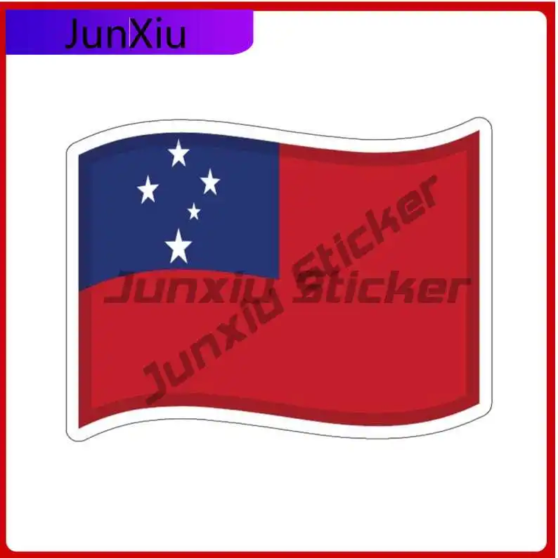 

Samoa Flag Sticker Samoan Flag Stickers Decoration For Car Bicycle Skateboard Laptop Rv Laptop Motorcycle Bumper Phone Case Pvc