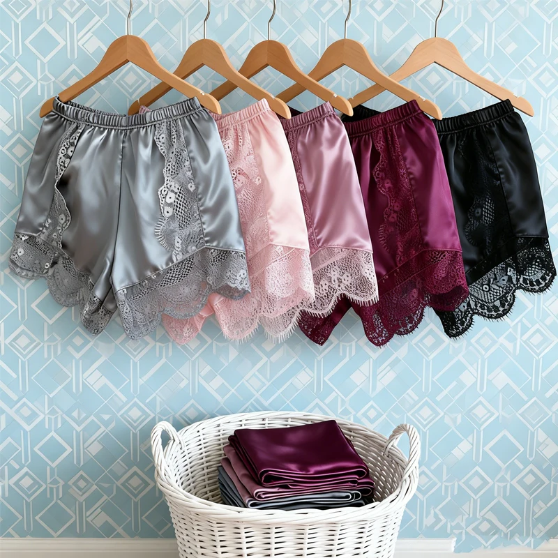 satin-silk-shorts-for-women-half-slip-bottoms-low-rise-lace-trim-mini-shorts-under-skirt-thin-loose-short-pants-bloomer-lingerie