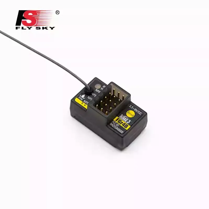 FGR4B Fusi FLYSKY single antenna bidirectional receiving four-way compatible with third-generation PL18NB4 vehicles and ships