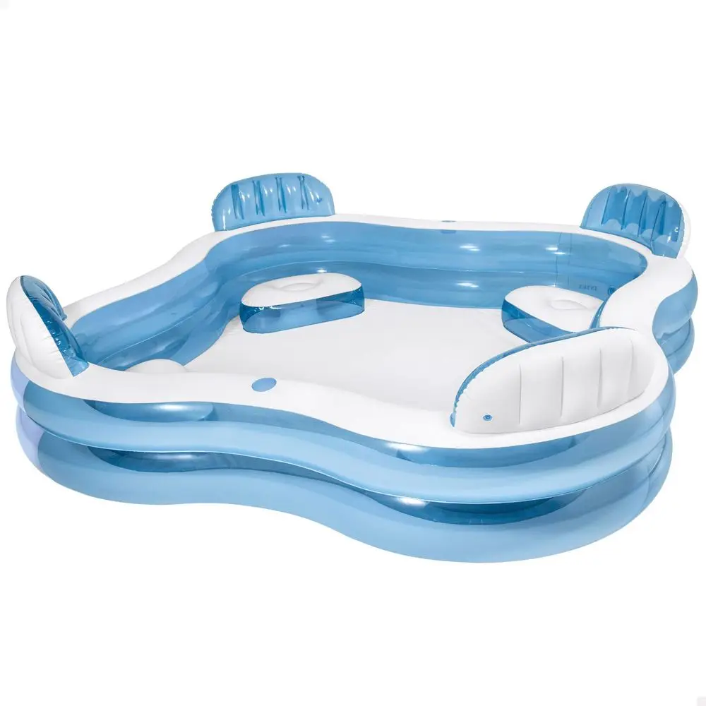 

56475EP Swim Center Family Lounge Inflatable Pool, 90 X 90 X 26, for Ages 3