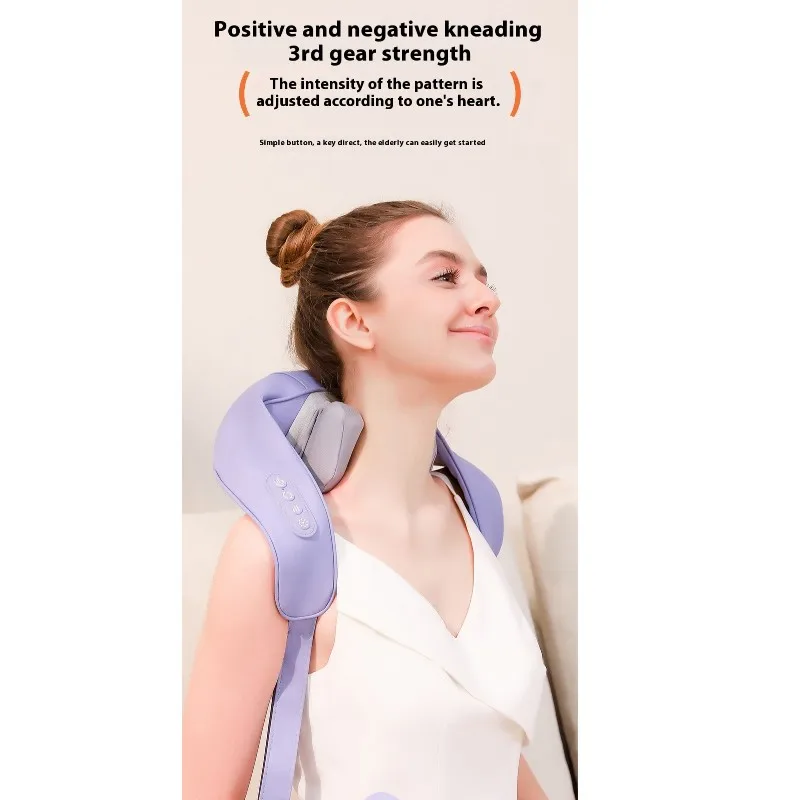 

CGDS-многофункциональный вибрационный массажер для шеи, плеч и спины, облегчение боли-массажное устройство