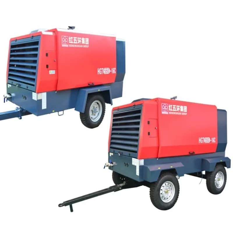 Miningwell Cheap Price Air Compressors Diesel Portable Air Compressor