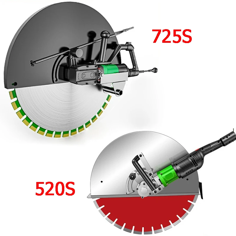 

220V Wall Changing Door Cutting Machine Reinforced Concrete Cement Track Cutting Machine Wall Cutting Machine Cutting Artifact