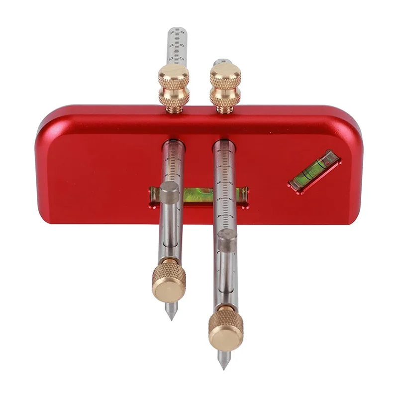

ABPR-Aluminium Alloy Mortise Gauge Ruler, High Precision Woodworking Marking Tool For Accurate Mortise And Tenon Joints