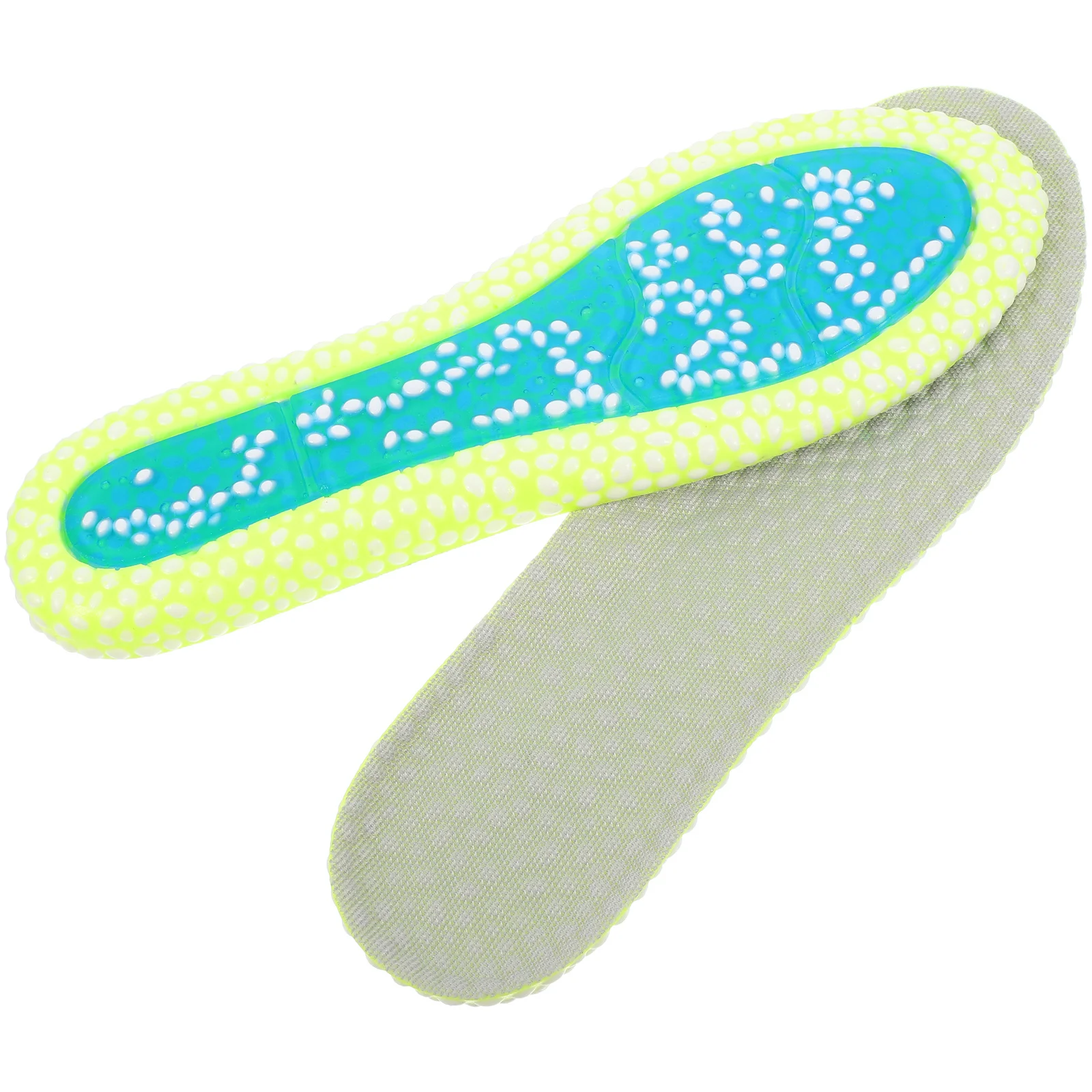 

1Pair Breathable Shock Absorption Insoles Comfortable Supple Inserts for Most Shoes Multi-Use Pads Shoe Insoles
