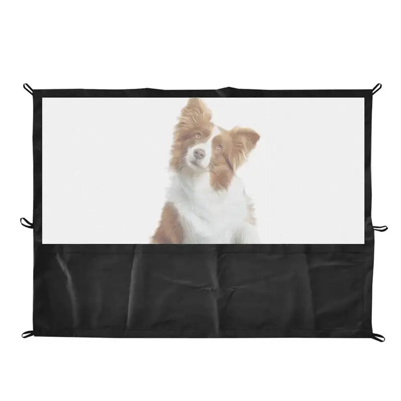 Mesh Net Dog Gate Pet Dog Barrier Fences Dog Safety Gate Car Net Barrier With Car Divider Storage Bag Pet Net Barrier Pet tools