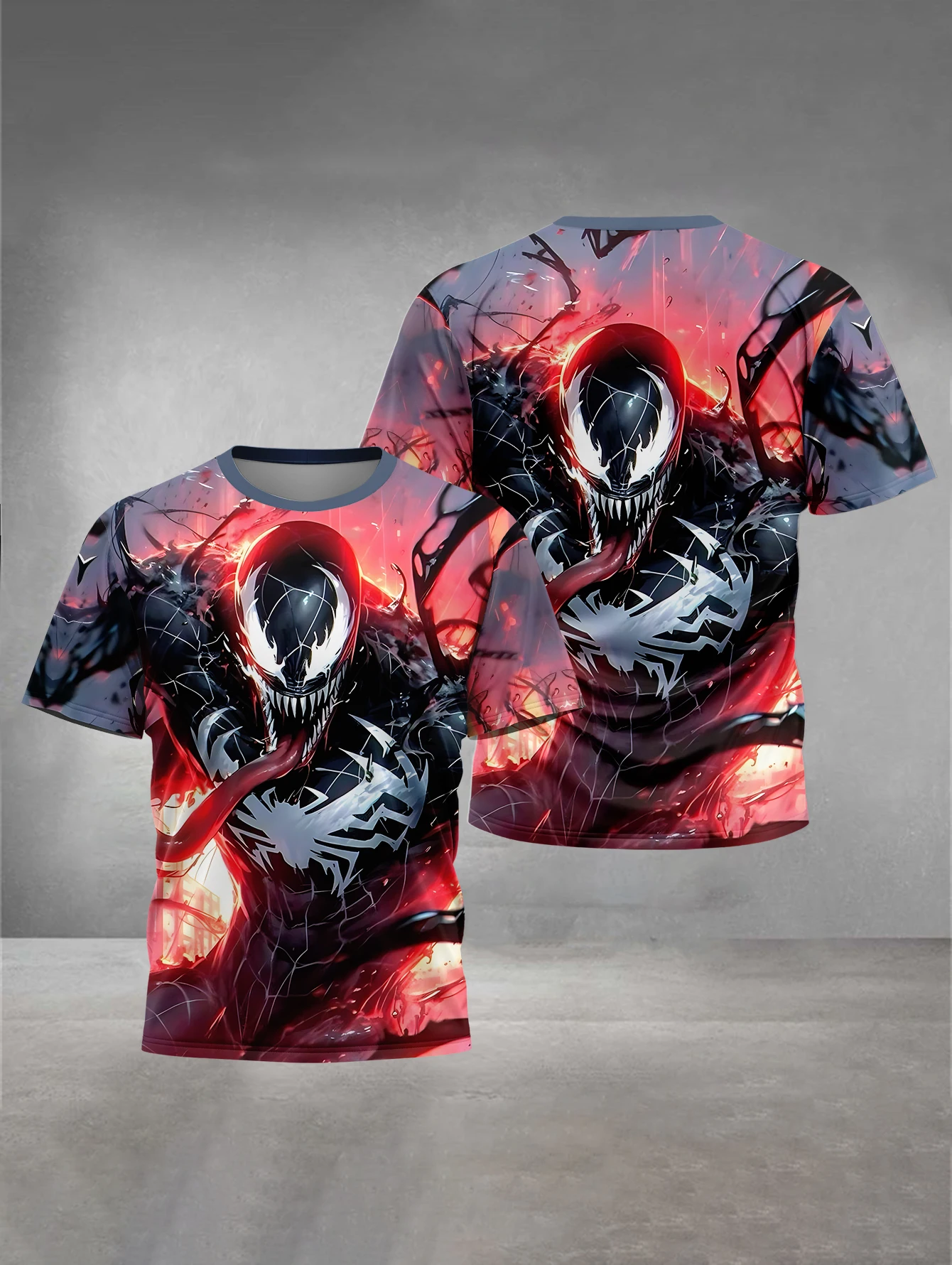 Cool and hot movie Venom 3D Print Baby Clothing 5 to 14 Years Male Outdoor Clothes for Children Boy Girl Child T-Shirt Top Shirt