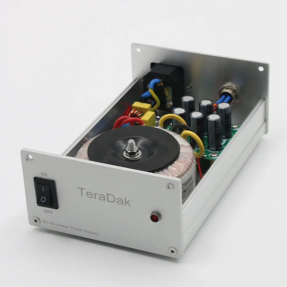 HiFi TeraDak Hi-End 30W Toroid PSU Geregeltes lineares Netzteil DC5V-DC15V Audio-Adapter – Detail 2